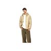 Anta Comfortable Casual Simple Hooded Loose Lightweight Down Jacket Men Outerwear Cream-Coffee 152447955-1