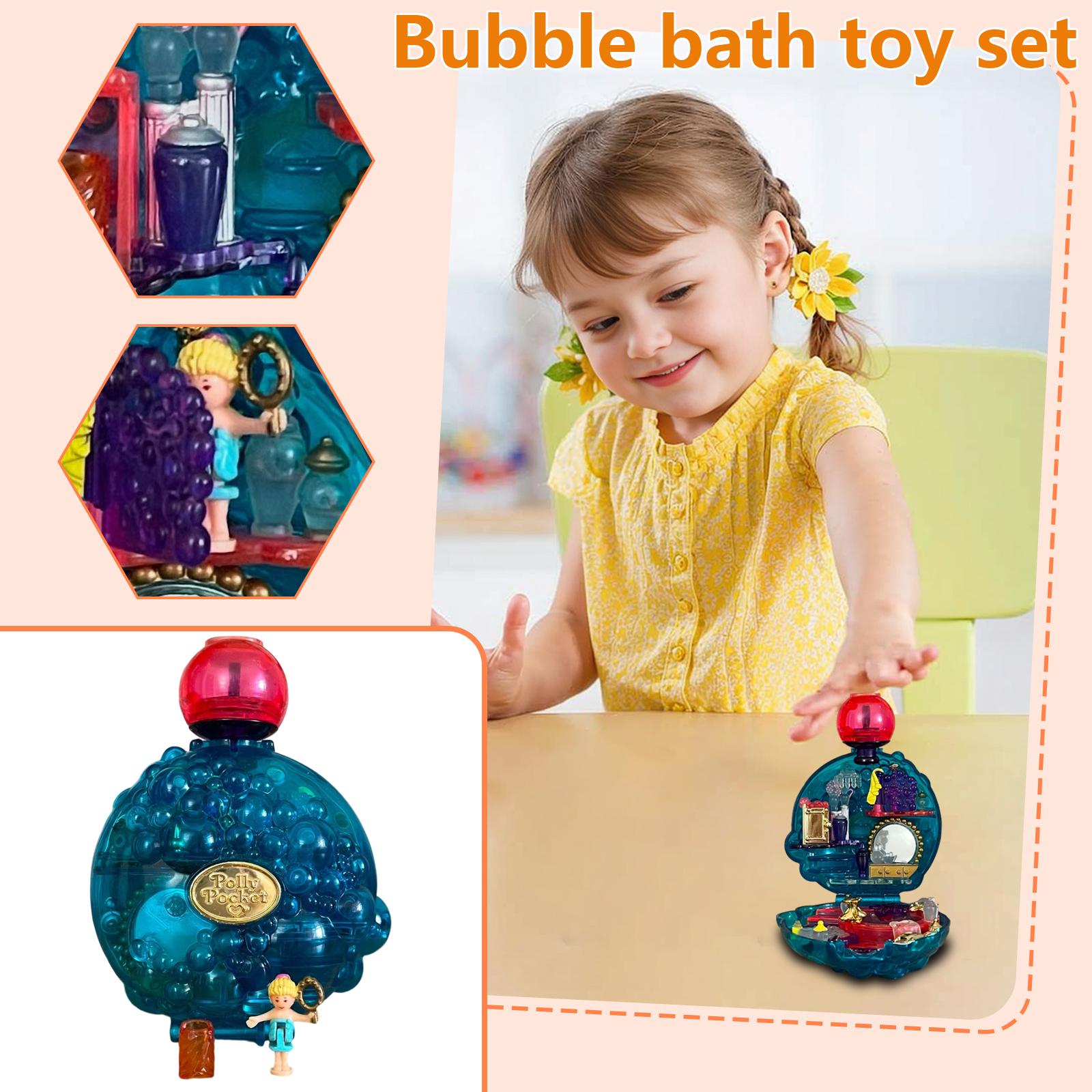 

Bubble Bath Toy Set For Kids Creative Bathing With Spraying Animals And Interactive Baby Shower Gift One Size