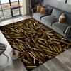27 Estilos Retro Armas Pistola Munição Cartucho de Bala AK M4 Tapete de Carpete para Sala de Estar Quarto Decoração, Antiderrapante para Sofá Capacho