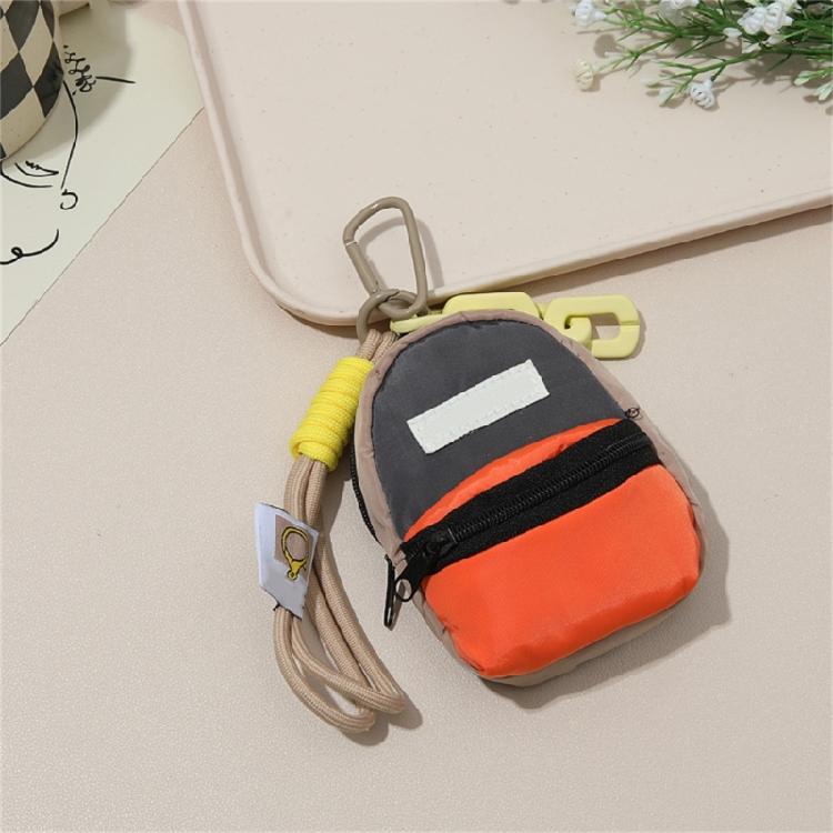 Versatile Backpack Keychain Charm Portable Miniature Backpack Keychain Stylish Keyring Charm For Travel And Sports