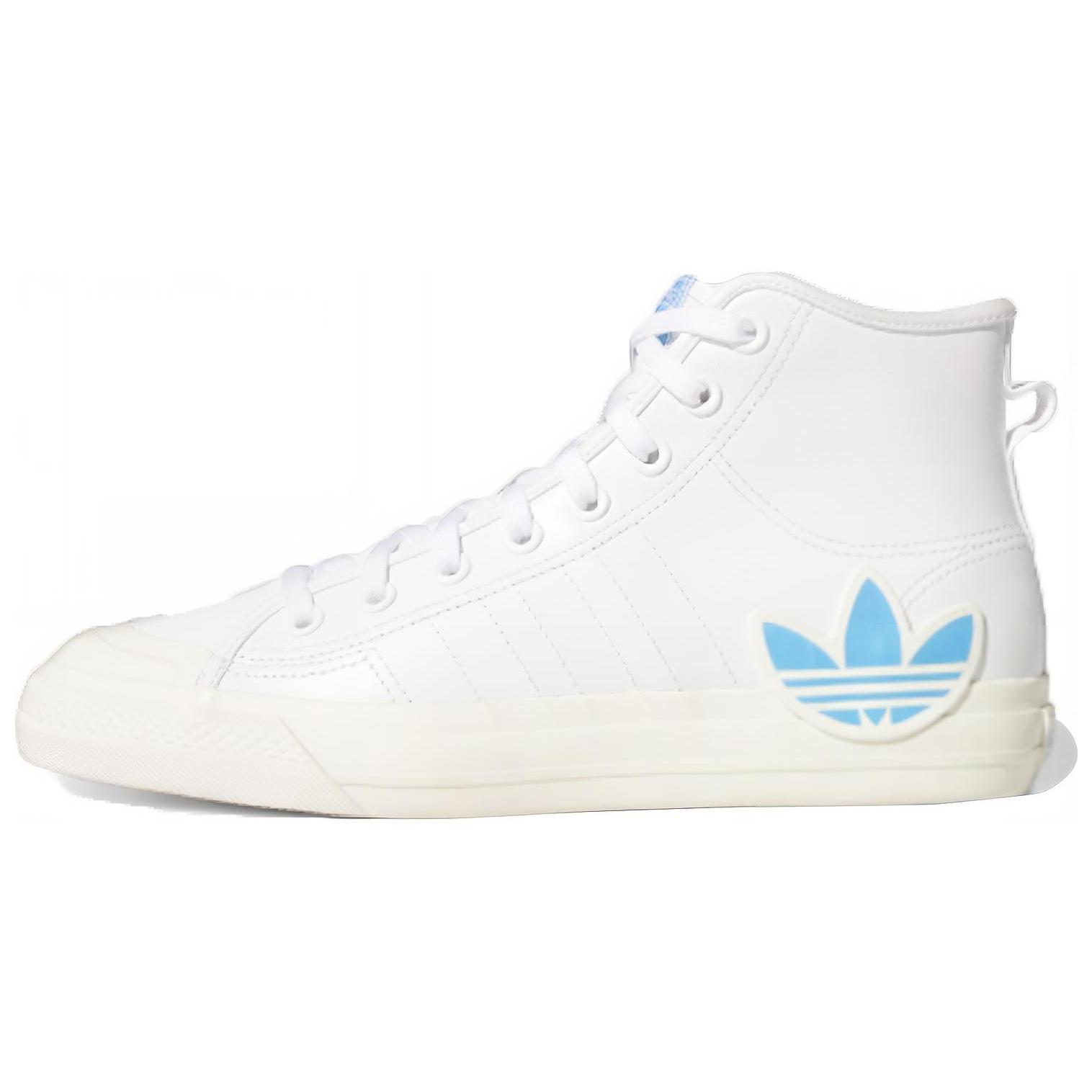 Adidas Nizza Hi Rf  White Blue  FX8497 36