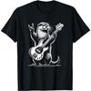 Rock n Roll Otter Speelt Gitaar Grappig Heren Dames Otter T-shirt