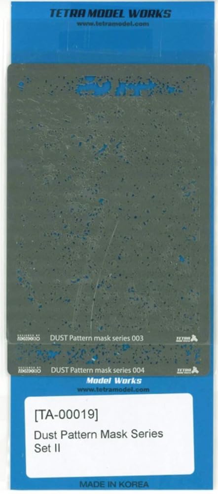 

Набор масок с пылевым узором серии Tetra Model TA II Материал для хобби TA0019