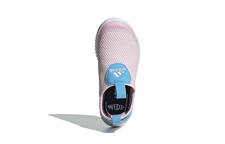 Adidas Summer.Rdy Fabric Comfortable Slip Resistant Abrasion Resistant Low top Kids' Running Shoes Pink GY9398