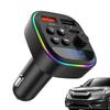 Car Wireless FM Transmitter Wireless Radio Music Adapter Portable Phone Charger Radio Receiver for Vehicle Truck MP3 Audio