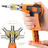 Magnetic Screwdriver Set All-in-1 Ratchet Screwdriver With 14 Sizes Magnetic Bits Electronics Repair Tool Kit Pop Out Bit
