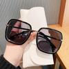 Ochelari de soare pătrați cu gradient pentru femei Ochelari de soare vintage supradimensionați pentru bărbați Ochelari colorați la modă de designer de marcă în aer liber UV400