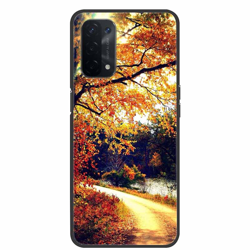 For Oppo A54 5G Case Marble Soft Silicone Back Case for Oppo A55 5G Phone Cover OppoA54 A54 A55 4G 5G 2021 Coque Funda Bag