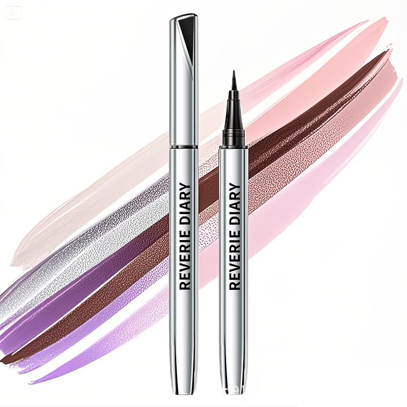 SWEET NIGHT Prime Liquid Eyeliner, Ultra-Fine, Ultra-Smooth, Waterproof, Natural, Quick-Drying, Sweat-Resistant, Long-Lasting (04)