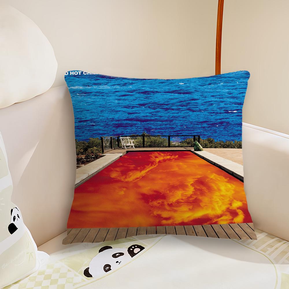 R-Red Hot C-Chili Peppers Californication Pillow Case Living Room Sofa Cushion Cover Suitable For Home Bedroom Room Decoration