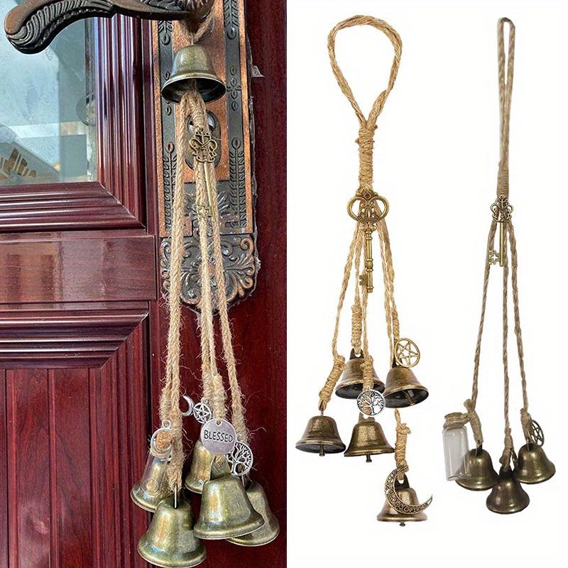 

1 шт. Дверные колокольчики Ручной работы Украшение алтаря Ручной работы Ведьма Колокольчики-подвески Ручной работы Колокольчик-подвеска E