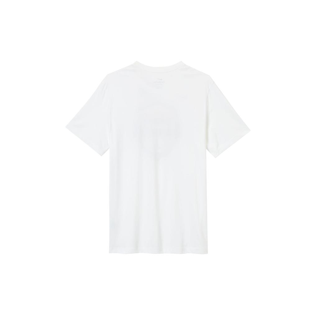 Nike Usab Letter Pattern Printed Crew Neck Short Sleeve T-Shirt Men Tops White FQ3634-100