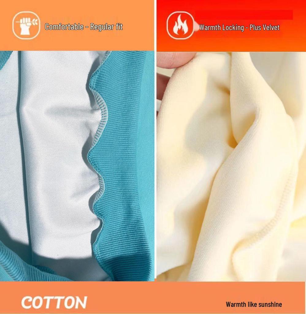 Dogman Unisex Kids Detective Hoodie - Plus Velvet Autumn/Winter Layer