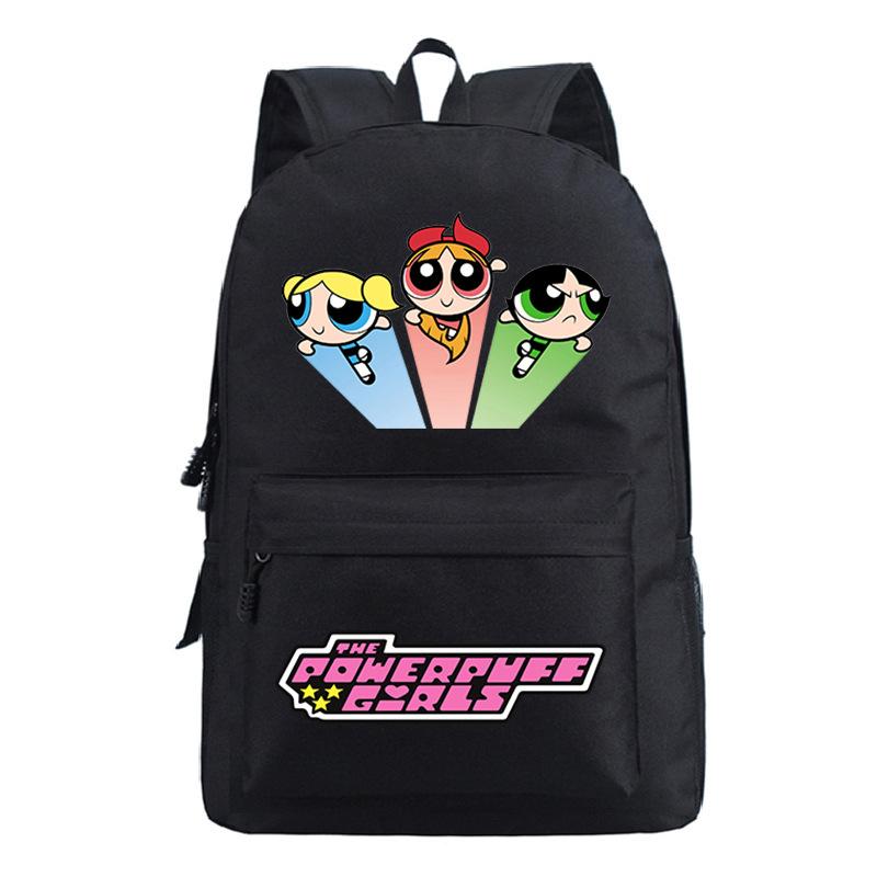 Feitian Little Policewoman Fun Printed Backpack Lightweight College Style Primary And Secondary School Student School Bag Large Capacity Backpack No specifications