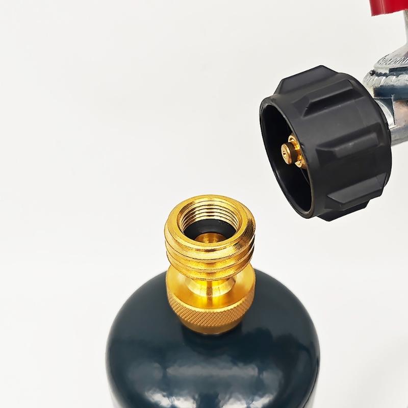 Brass Steak Saver Refills Adapter Fitting Propane Gas Grill Adapter Converter