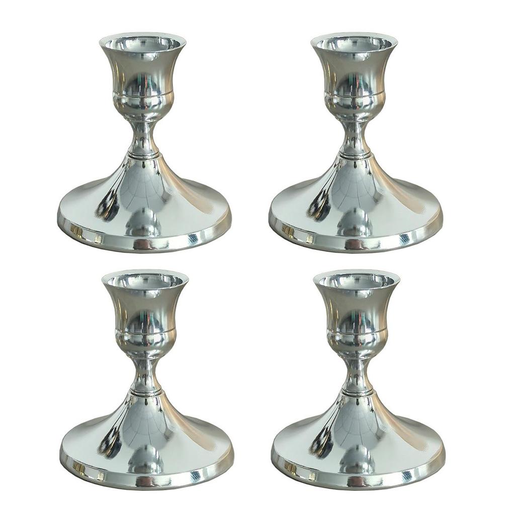 Brass Gold Candlestick Holders Taper Candle Holders for Table Centerpiece, Metal Candle Holders Candle Stands Wedding Decor