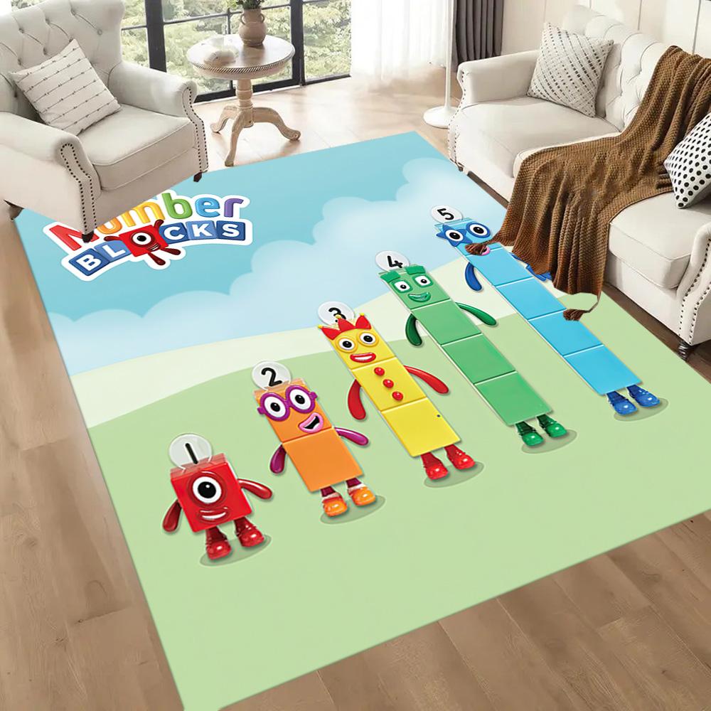 Numberblocks Carpet Design For Outdoor Decorate Room Study Room Foyer Antislip Carpet Office Home Decor Spiritual Gift