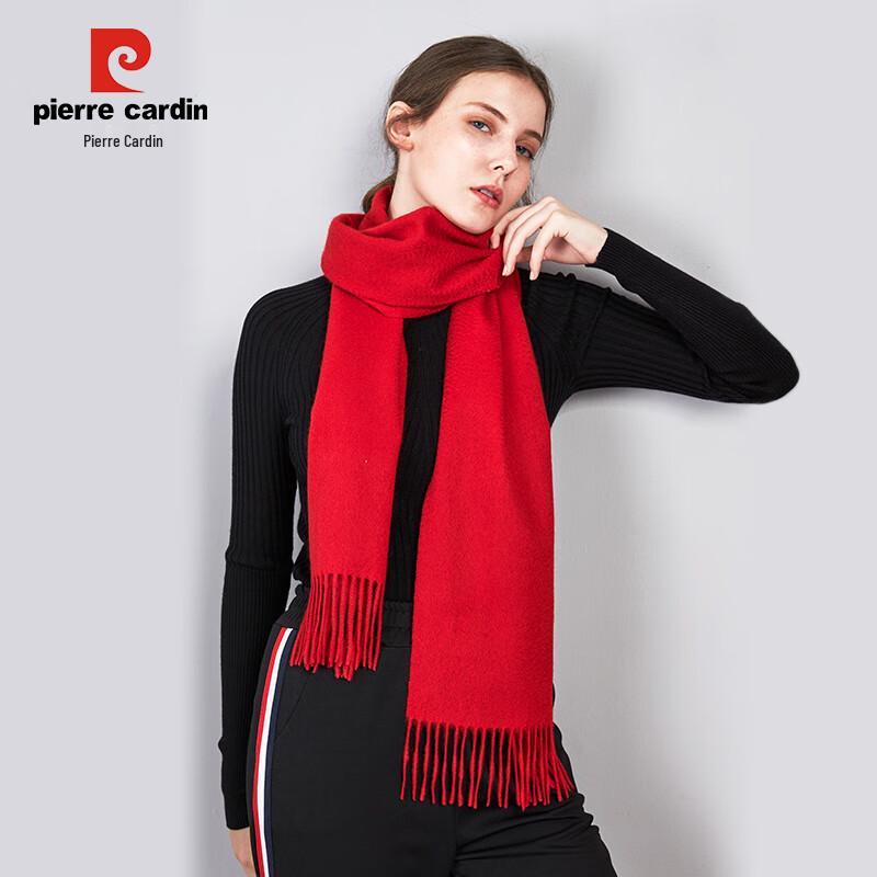 Pierre Cardin 99% Cashmere Scarf with Tassels