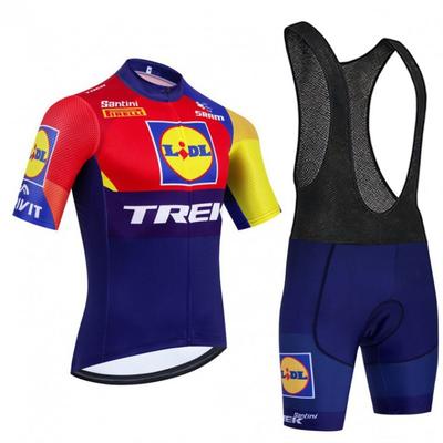 Mens Cycling Jersey Set Short Sleeve Breathable Quick-Dry Mountain Road Bike Apparel