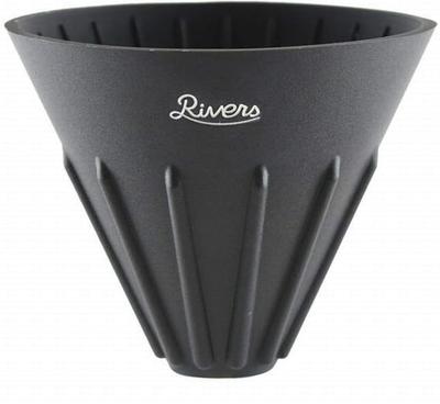 RIVERS Coffee Dripper, Cave, Reversible, Black
