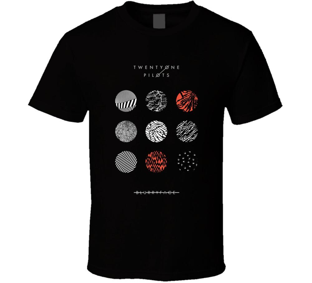 Twenty One Pilots Blurryface Music Fan T Shirt Mens Womens Tees Top M