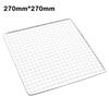 Durable Disposable Barbecue Net Square Lightweight Grilling Net Edge Binding Grill Racks