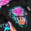 Summer Dragon Ball  Tshirt 100 Cotton Vintage Y2K Graphic Print High Quality Unisex Casual Streetwear Tshirt