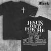 Jesus starb für mich, ich lebe jetzt für ihn, Ästhetisches christliches Shirt, Bibelvers T-Shirt, Jesus T-Shirt, Kirchenshirt, Trendiges Shirt