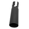 Leaf Blower Air Booster High Flow Nozzle Attachment Weatherproof Yard Cleaning Tool Fit 2-4 Inch Blower Nozzles Black