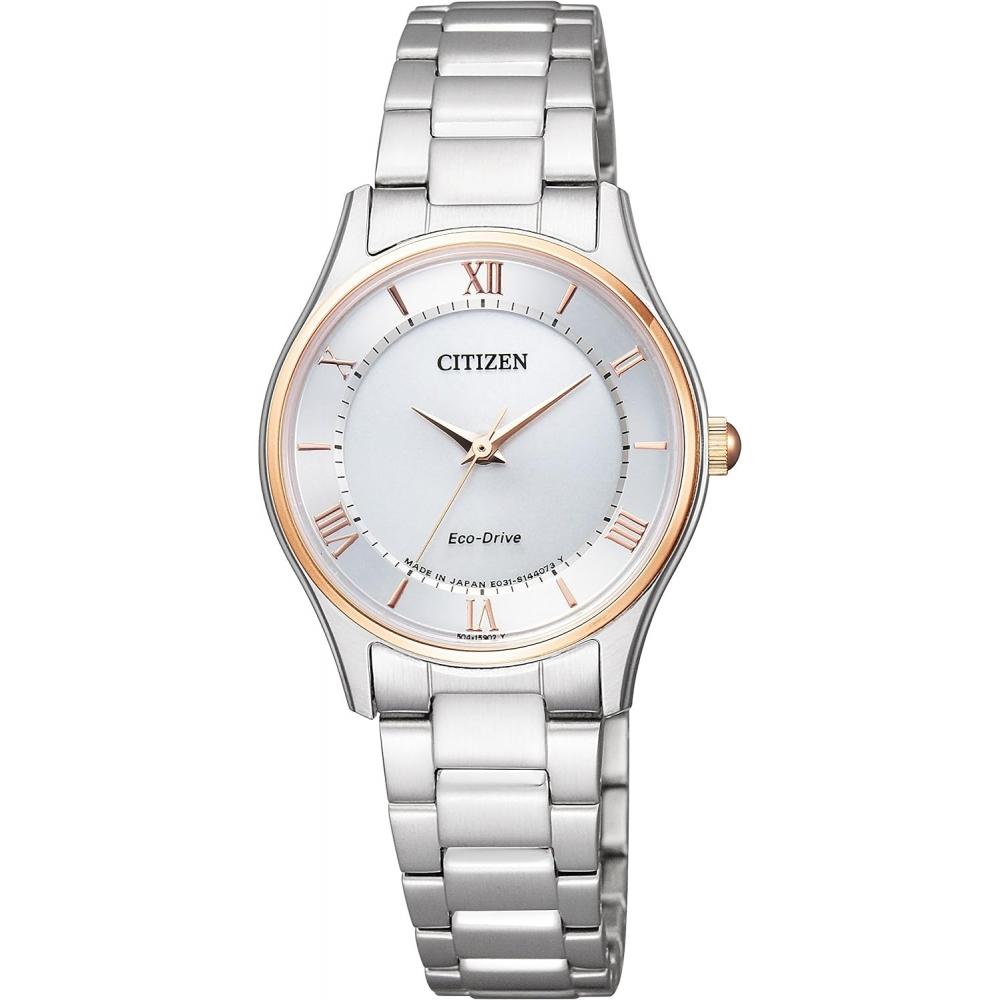 

Часы Citizen [Citizen] Коллекция Citizen Simple Adjust Eco Drive Тонкая пара Em0404 51a Серебряный