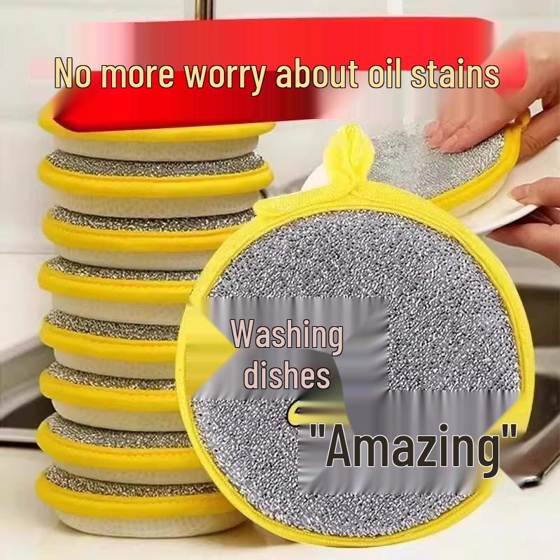 Magic Mona Double-Sided Non-Stick Dishwashing Sponge Pad