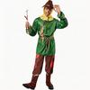 Scarecrow cos suit, Wizard of Oz same fairy tale character Halloween Comic-Con cosplay costume