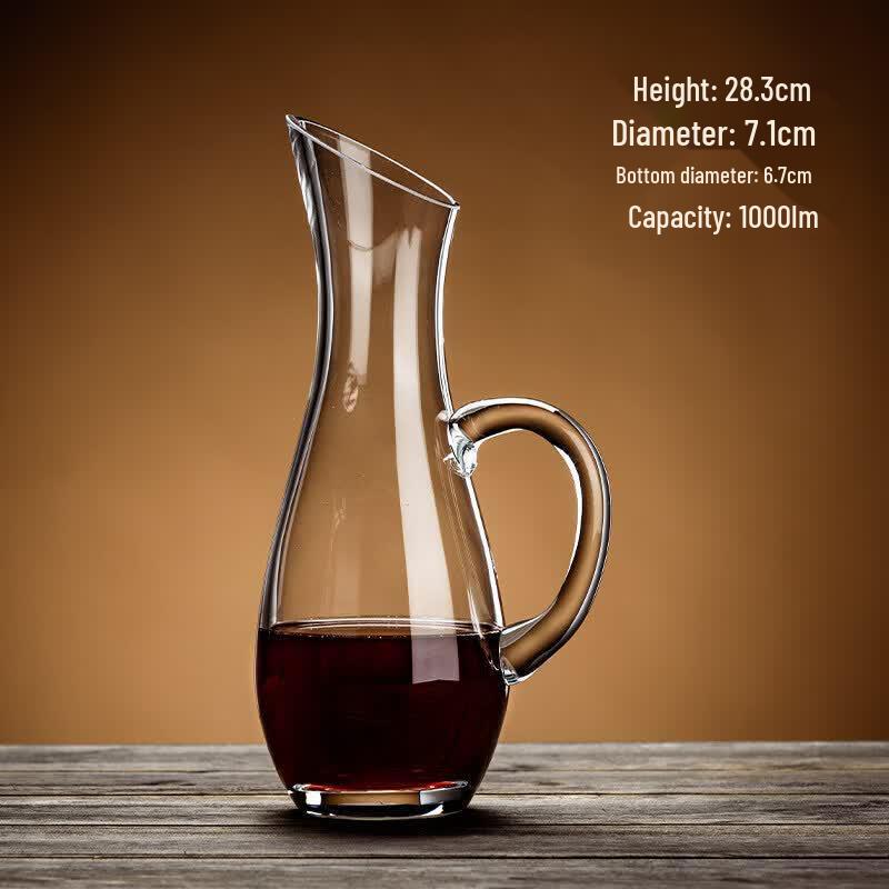 Biaoxing Handmade Crystal Glass Wine Decanter