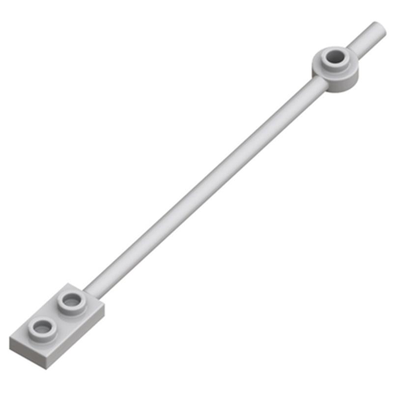 ПЛАСТИНА 1X2 С ШАФТОМ 12М Модифицированная Совместимая 49546 Самоблокирующиеся Кирпичи Строительные Блоки Игрушки Аксессуары 20pcs