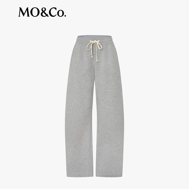 MO&Co. Women's Lightweight Warm High-Waist Casual Pants
