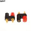 1/5Pcs Banana Plugs Couple Terminals Red Black Connector Amplifier Terminal Binding Post Banana Speaker Plug Jack