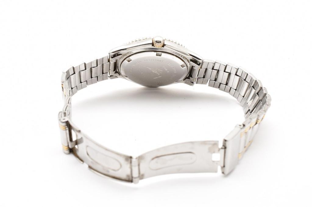 Used CASIOWatches Silver/gold Stainless Steel Mens