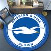 Brighton Hove Albion Round Area Rug Under Office Chairs Bedroom Living Room Home Decor