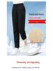 Autumn/Winter Women's Windproof Lambswool-Lined Cotton Pants - Warm, Velvet, Thickened Casual Sportswear