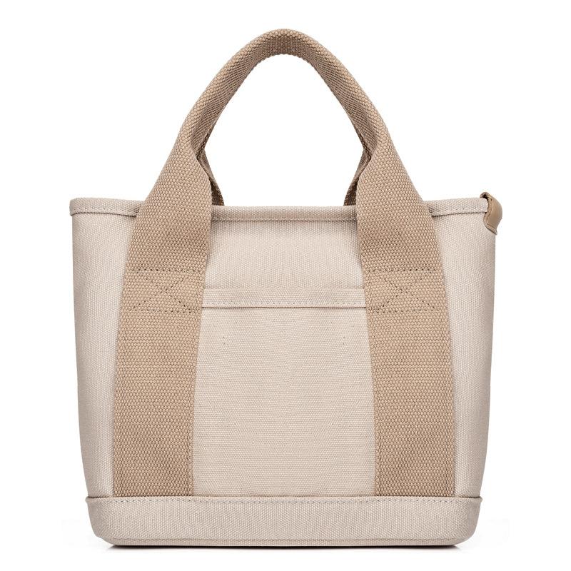 High-value New Japanese Canvas Bag, Fashionable and Simple, Large-capacity Handbag, Daily Commuting Multi-purpose Lunch Bag