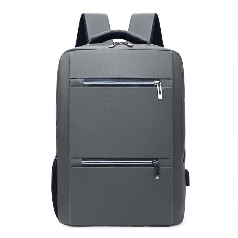 

Рюкзак водонепроницаемый деловой рюкзак большой вместимости компьютерный студенческий рюкзак для отдыха и путешествий серый