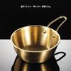 Korea 304 Stainless Steel Sauce Dish Bowl Seasoning Rice Wine Bowls with Handle Outdoor Picnic Vinegar Dish Plate for Cooking