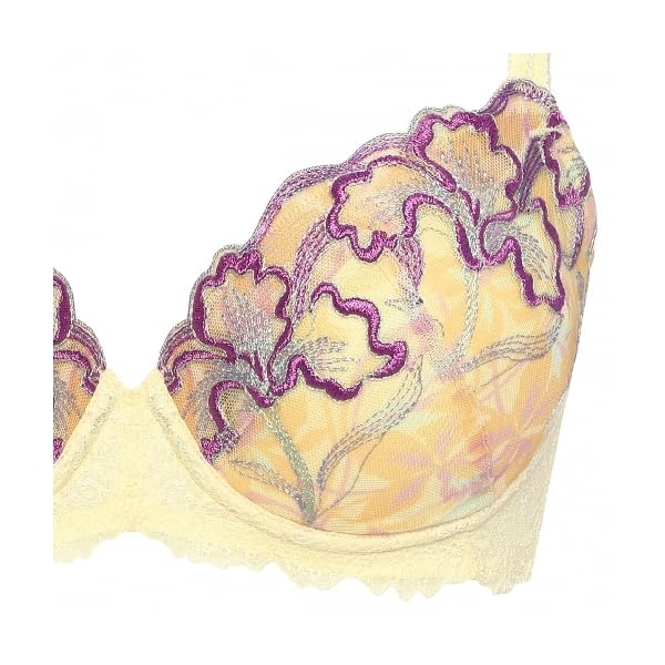 Triumph Red Label by 0105 Bra Padded Lightweight F75 M008 (10218538), Underwire, Padded, 3/4 Cup, Shape-Retaining Material, Wear, (Dark Blue)