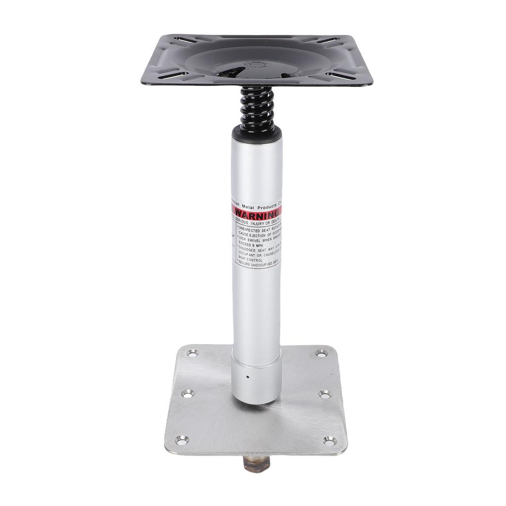 Boat Seat Pedestal Base Mount Kit with 3 4in Seat Pin Post 7in X 7in Base Plate for Marine Pontoon Jon Bass Boats