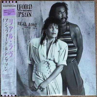 LP Schallplatte ASHFORD & SIMPSON - Real Love ECS81768 CAPITOL 1986 Japan Soul/Funk Gebraucht