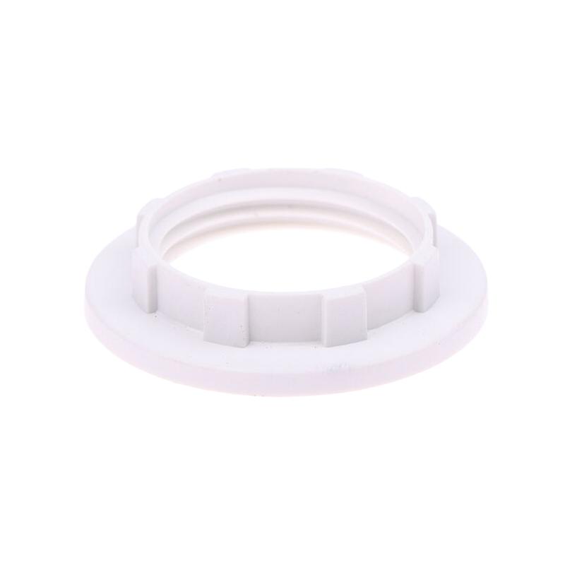 5Pcs E14 / E27 Lampshade Collar Rings Threaded Candelabra Base Retainer Lock Light Shades Socket Reducing Ring Bulb Holder