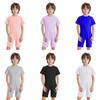 Special Needs Adaptive Clothing for Children Girls Boys Anti-Strip Romper Short Sleeve Zip Back Jumpsuit