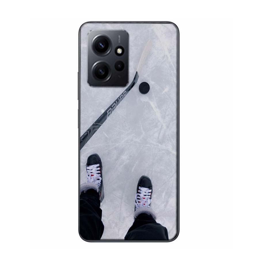 Ice Hockey Rink Phone Case For Redmi 12 13C 12C 15C 9 10 10C Note 13 Pro Plus 14 15 Pro 9T 9C 9A TPU Soft Cover Clear Cell Cases