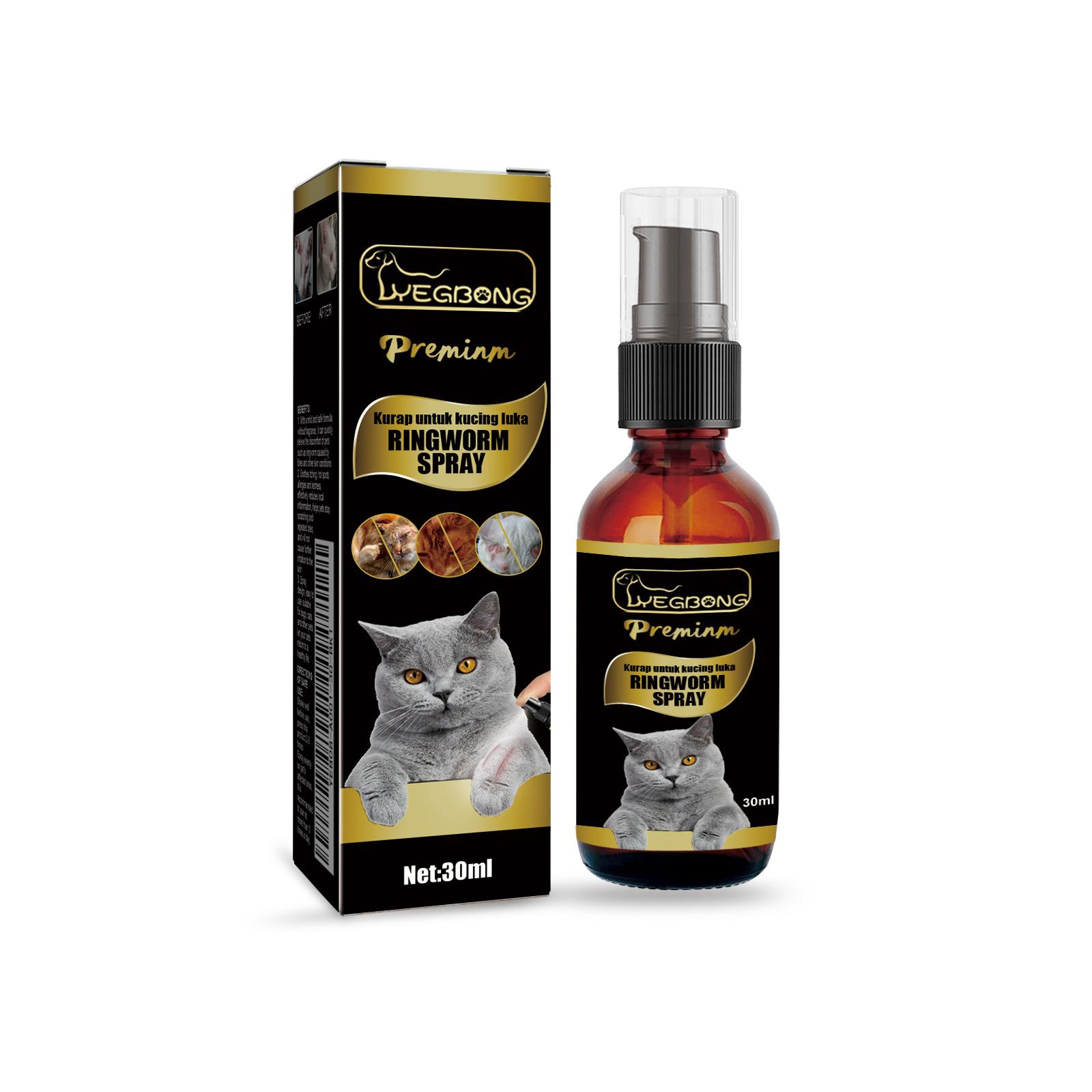 

Спрей-аэрозоль для кожи животных YEGEBONG Pet Skin Mist Spray — антистатический, дезодорирующий, увлажняющий, снимающий зуд, питательный для кожи и шерсти, для собак и кошек. 30ml
