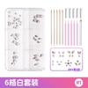 Dental Diamond Tooth Decoration, Tooth Diamond Tool Diy Set, Tooth Sticker, Diamond Love Horse Eye Decoration